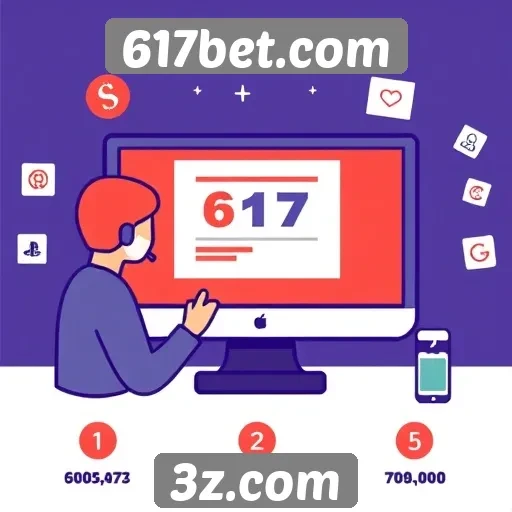 Desempenho do suporte ao cliente no 617bet.com