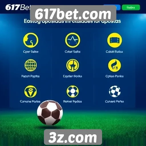 Funcionalidades exclusivas do site 617bet.com