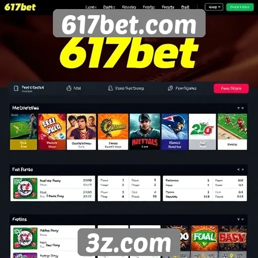 Facilidade de uso e navegação no 617bet